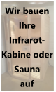 Infrarot-Kabine