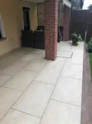 Steingut-Terrassenbelag